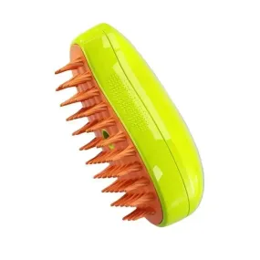 3-in-1 Pet Grooming Steam Brush for Dogs and Cats