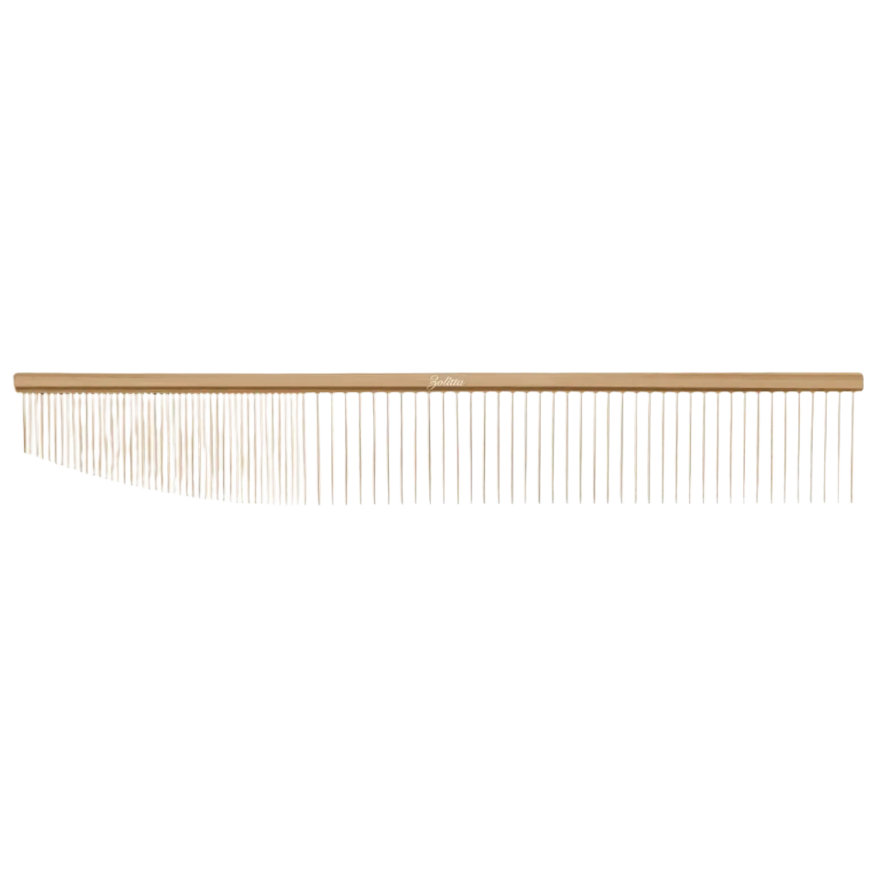 9'' Ellipse Comb Gold by Zolitta