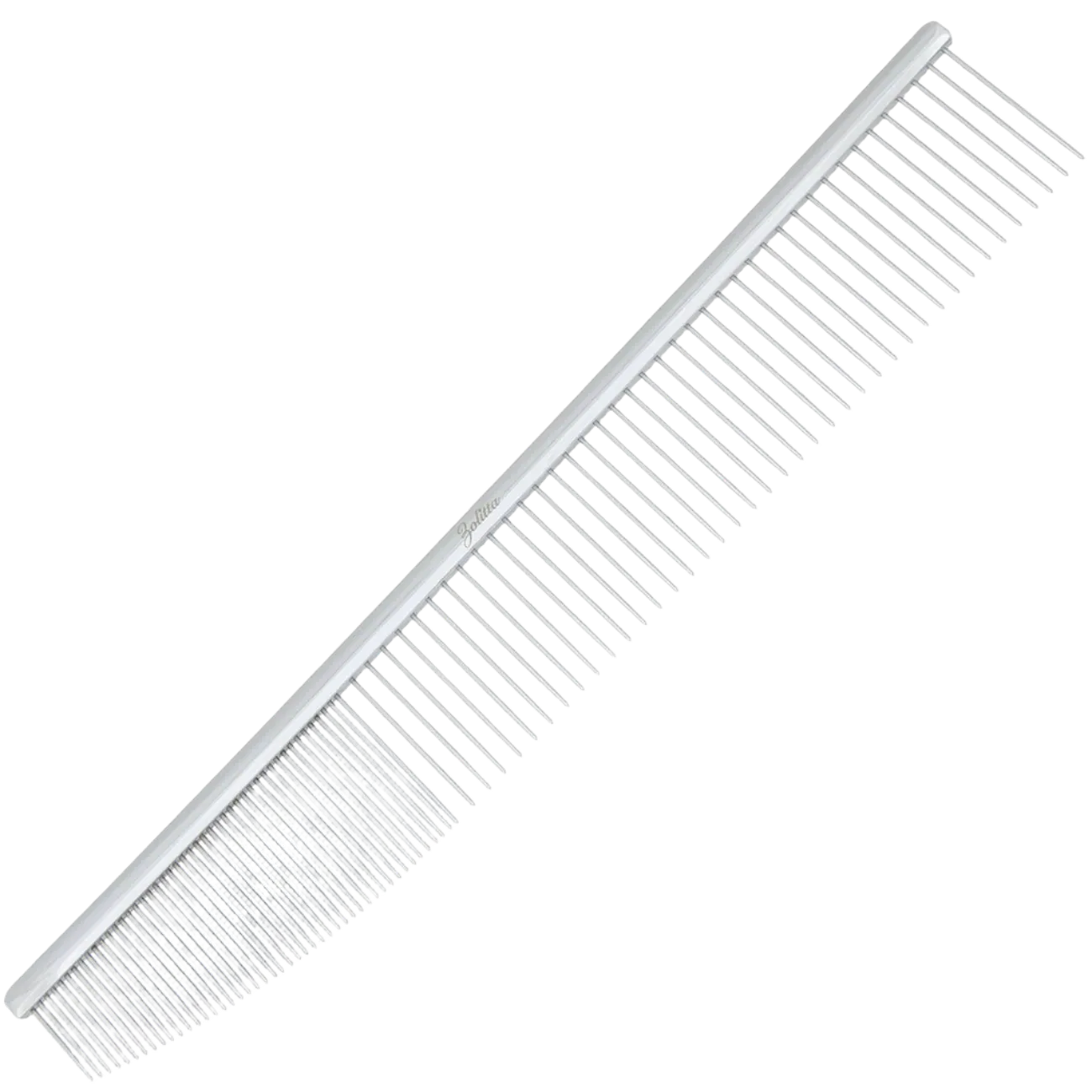 9'' Ellipse Comb Silver by Zolitta