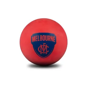 AFL Rubber High Bounce Hand Ball - Melbourne Demons - Single - 6cm