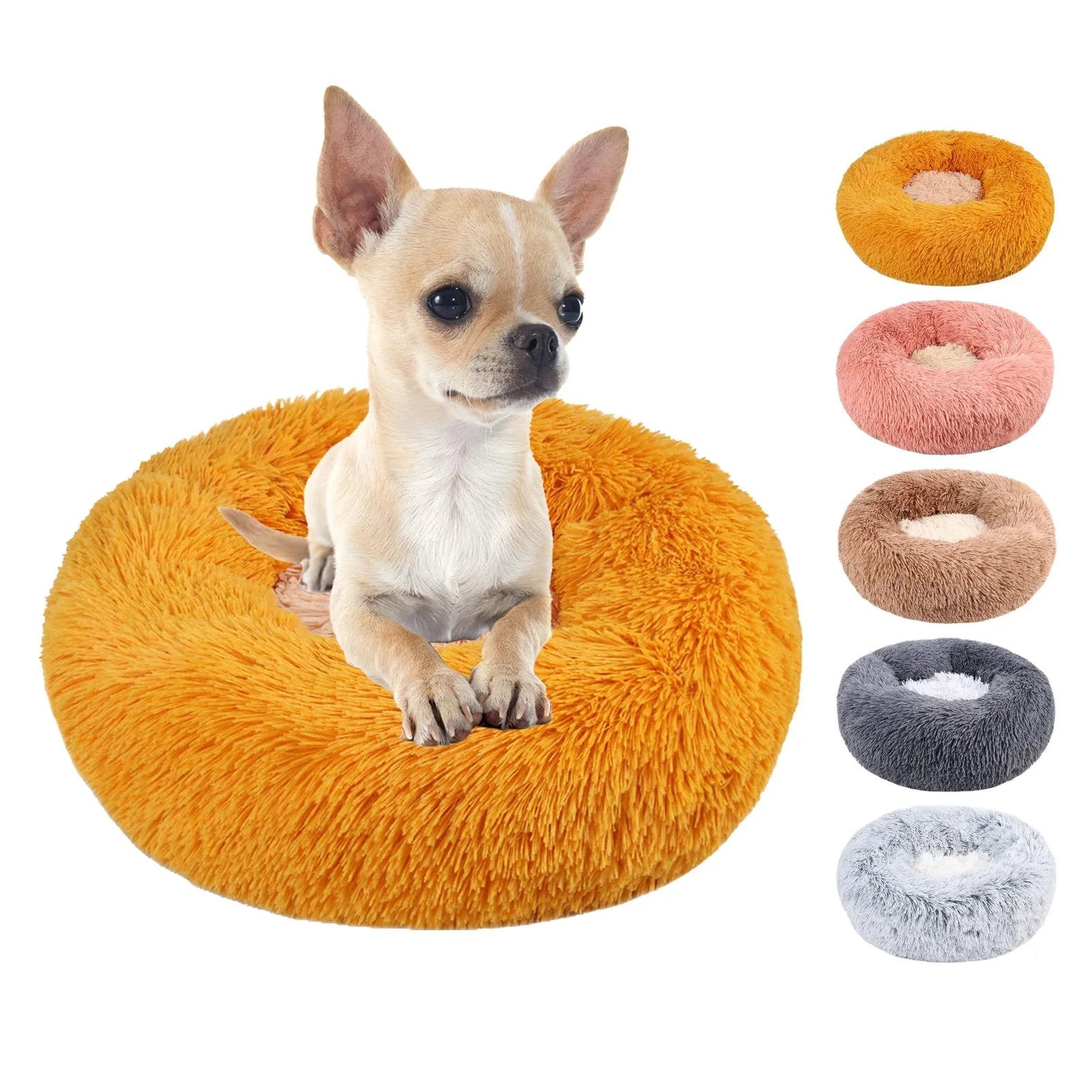 Aiitle Fuzzy Soft Plush Dog or Cat Bed