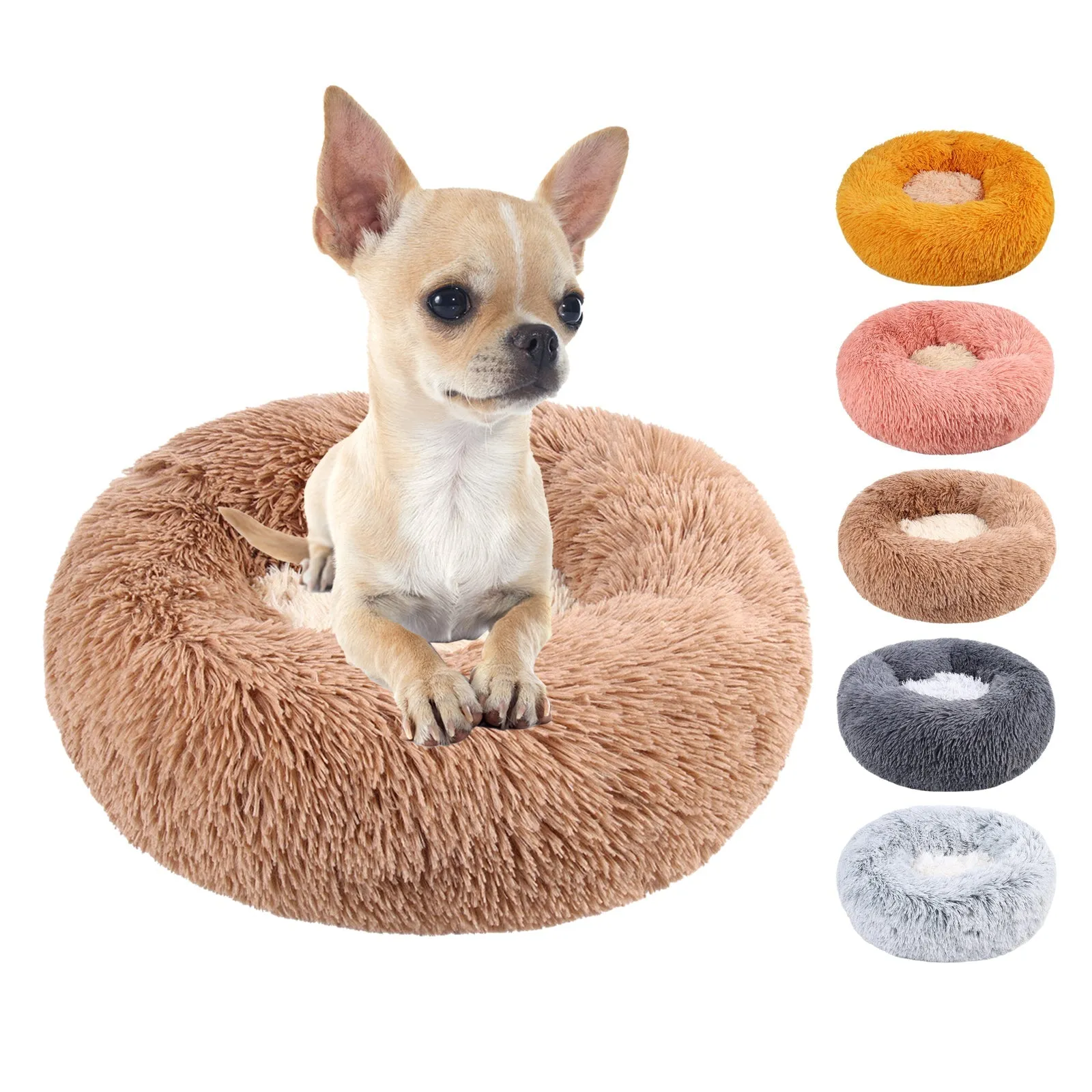 Aiitle Fuzzy Soft Plush Dog or Cat Bed