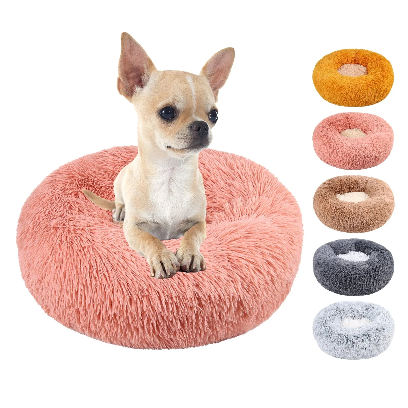 Aiitle Fuzzy Soft Plush Dog or Cat Bed