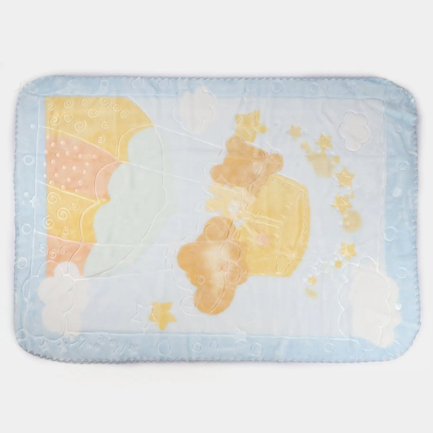 Baby Blanket Luxury Plus -Blue