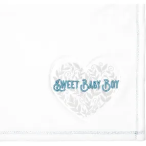 Baby Boy Vines - 30" x 40" Royal Plush Blanket