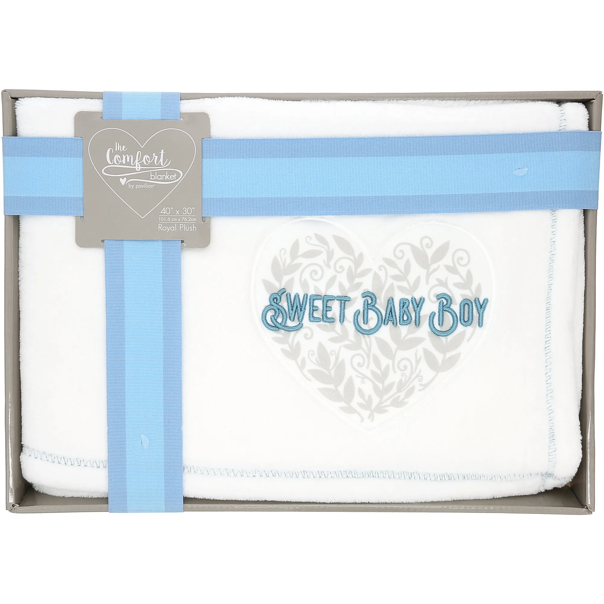 Baby Boy Vines - 30" x 40" Royal Plush Blanket