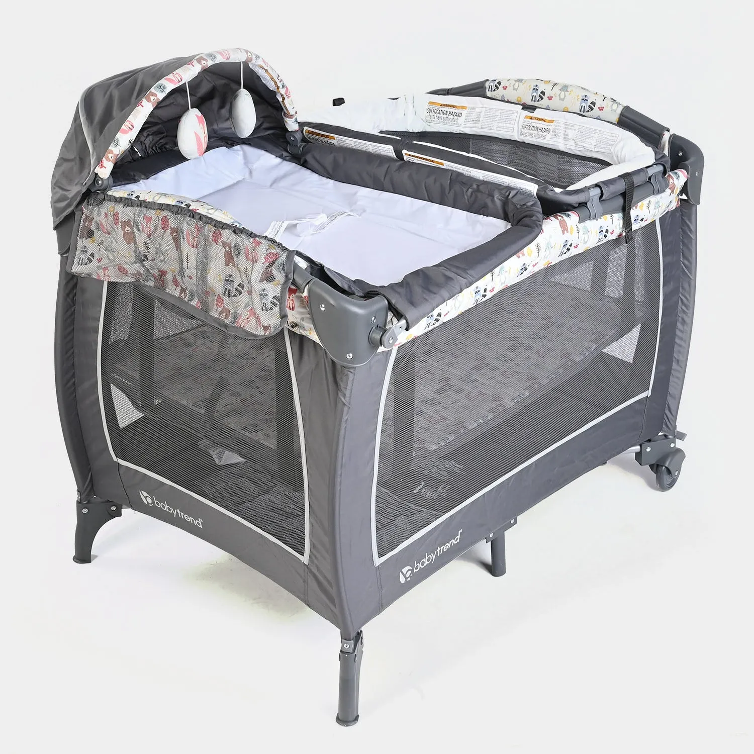 Baby Trend Carry Crib Play Pen L74