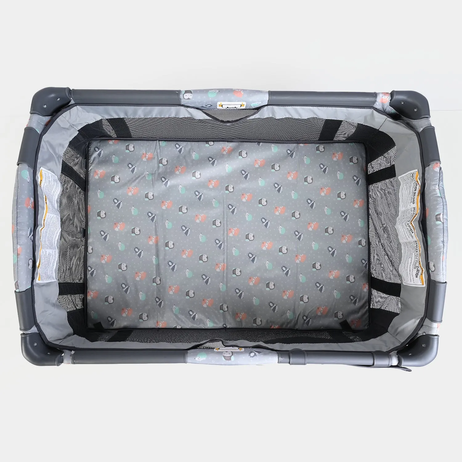 Baby Trend Carry Crib Play Pen PY81E Grey