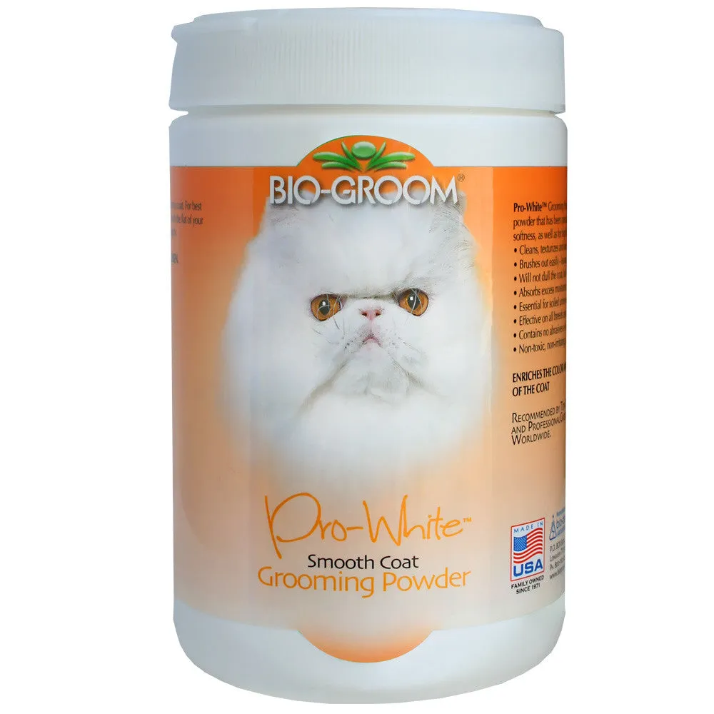 BIO-GROOM PRO WHITE GROOMING POWDER SMOOTH COAT