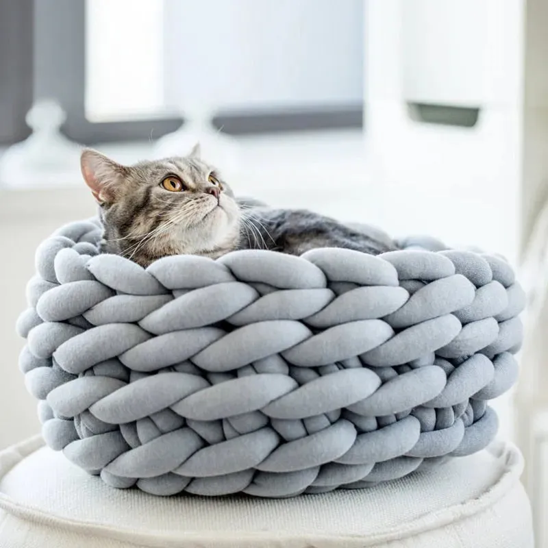 Braided Dog Bed – Soft Pet Nest