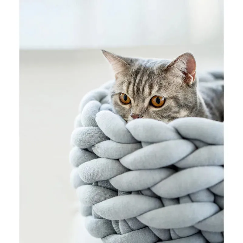 Braided Dog Bed – Soft Pet Nest