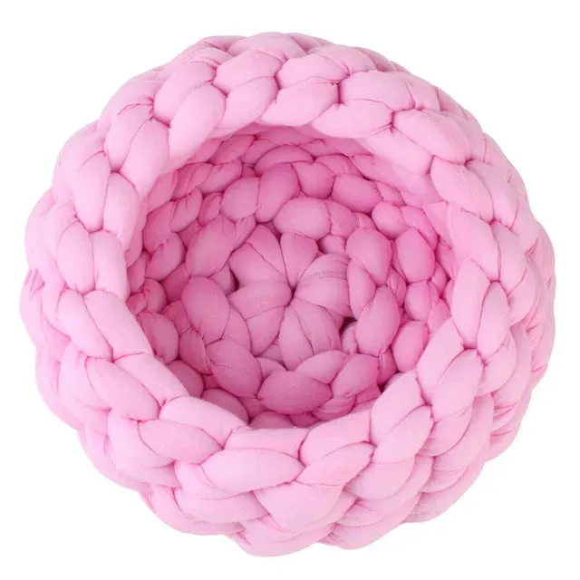 Braided Dog Bed – Soft Pet Nest