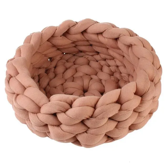 Braided Dog Bed – Soft Pet Nest