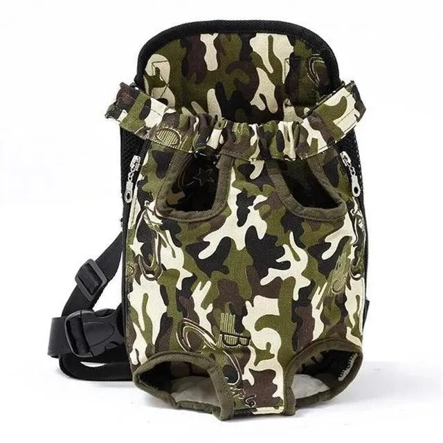 Camouflage Pet Carrier Backpack