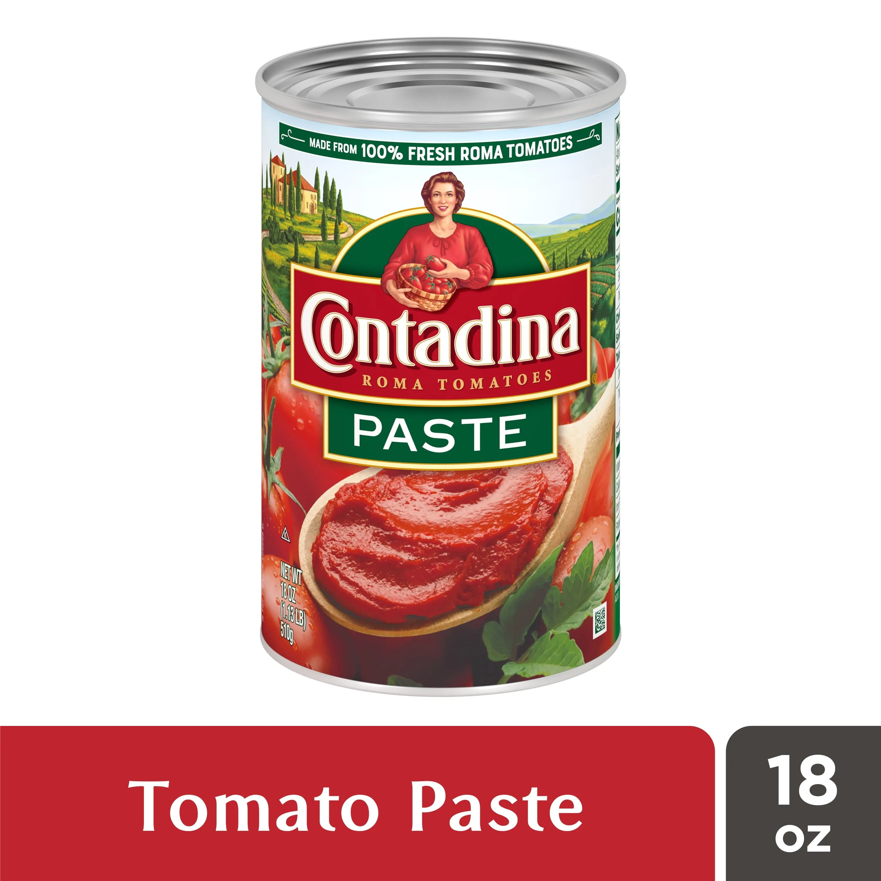 Contadina Canned Tomatoes Canned Tomato Paste, 18 oz Can