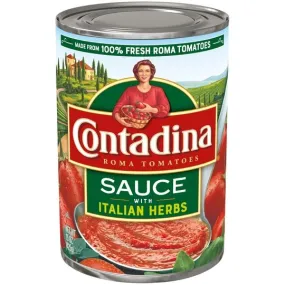 Contadina Tomato Sauce with Italian Herbs, 15 oz Can