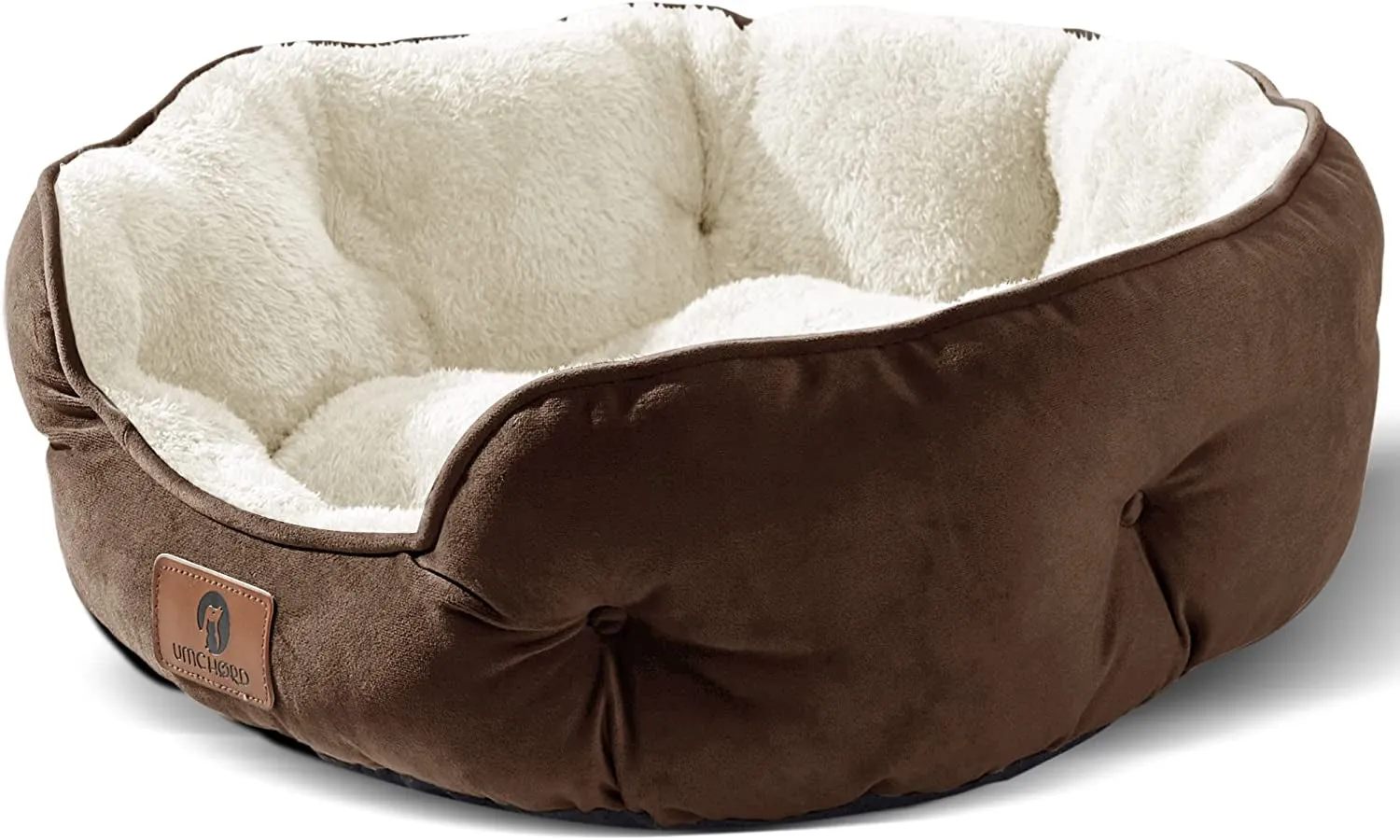 Cozy 20-Inch Small Dog and Cat Bed - Extra Soft, Machine Washable, Anti-Slip & Water-Resistant for Ultimate Comfort