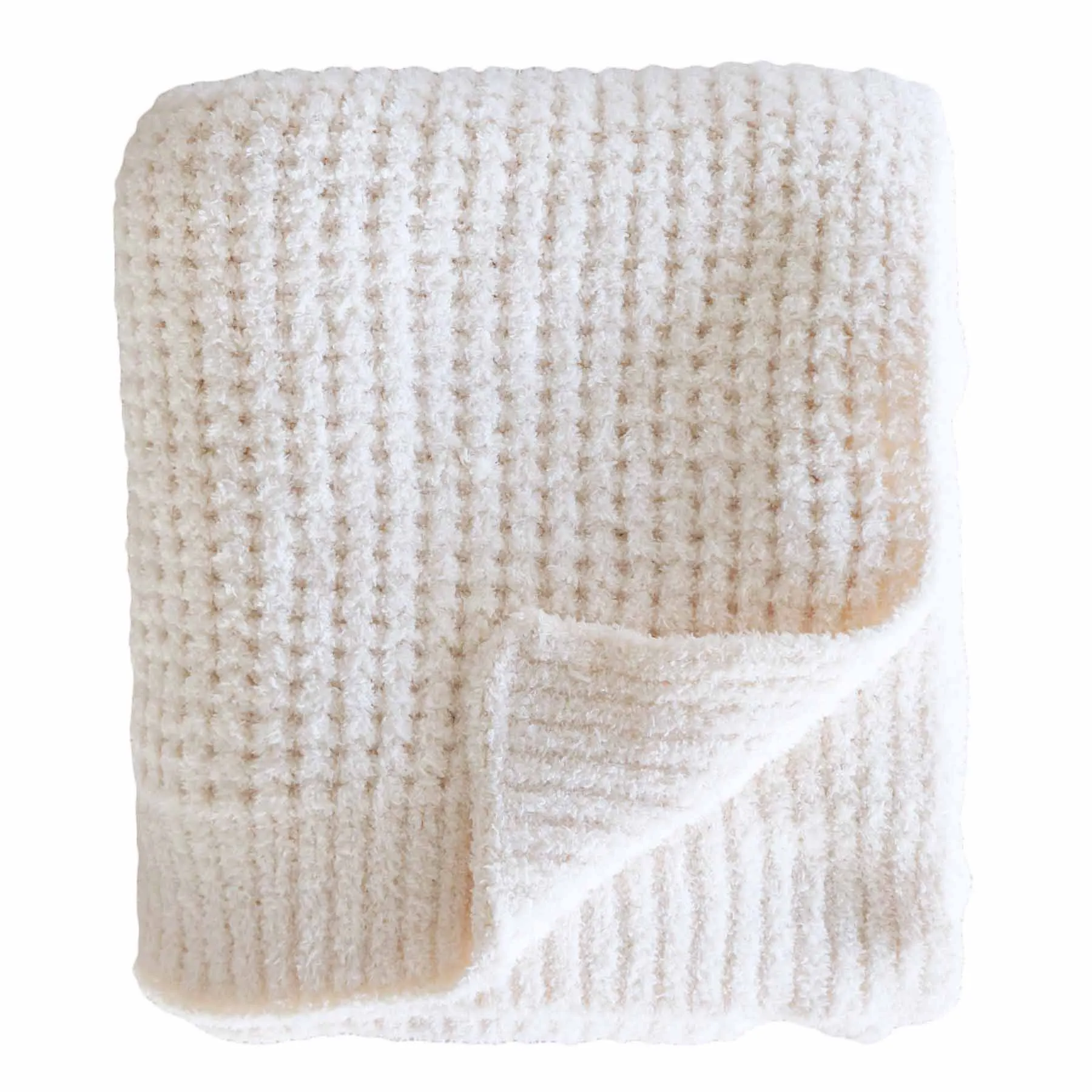 CuddleLane™ Luxe Waffle Blankets | Solids