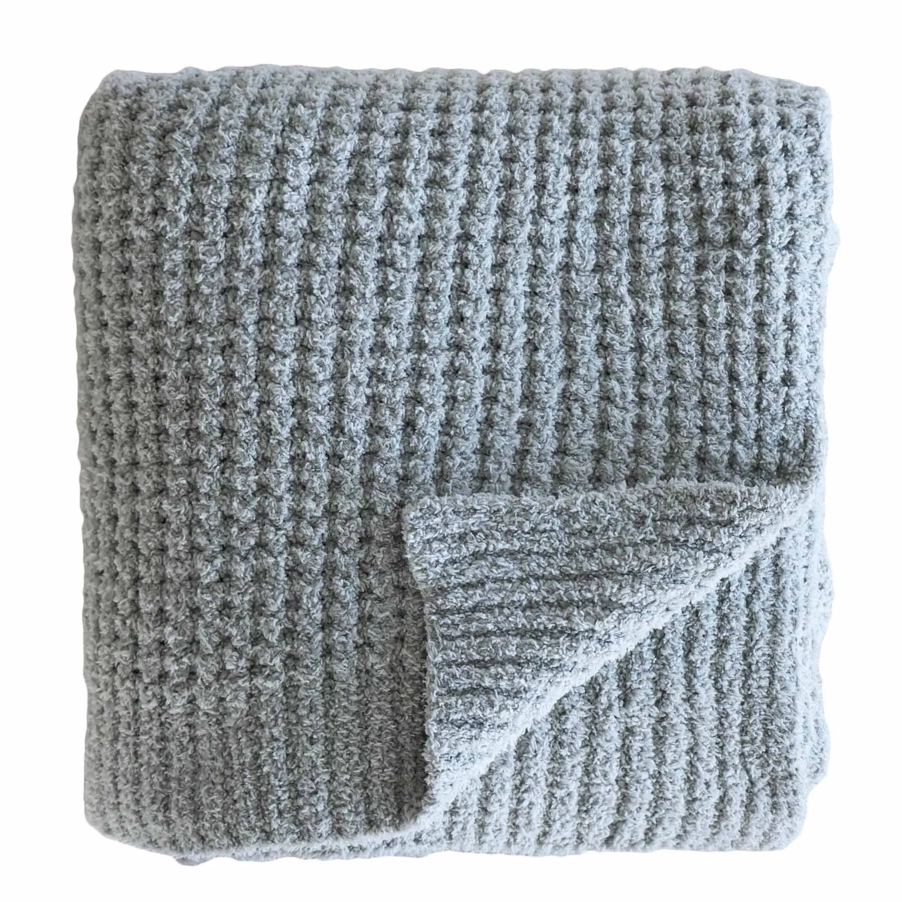 CuddleLane™ Luxe Waffle Blankets | Solids