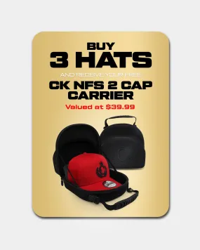 Culture Kings CK NFS 2 Cap Carrier Black