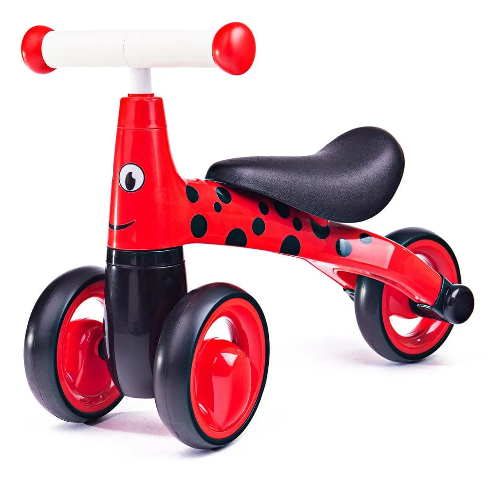 Didicar Diditrike Trike Ride On - Red Ladybird