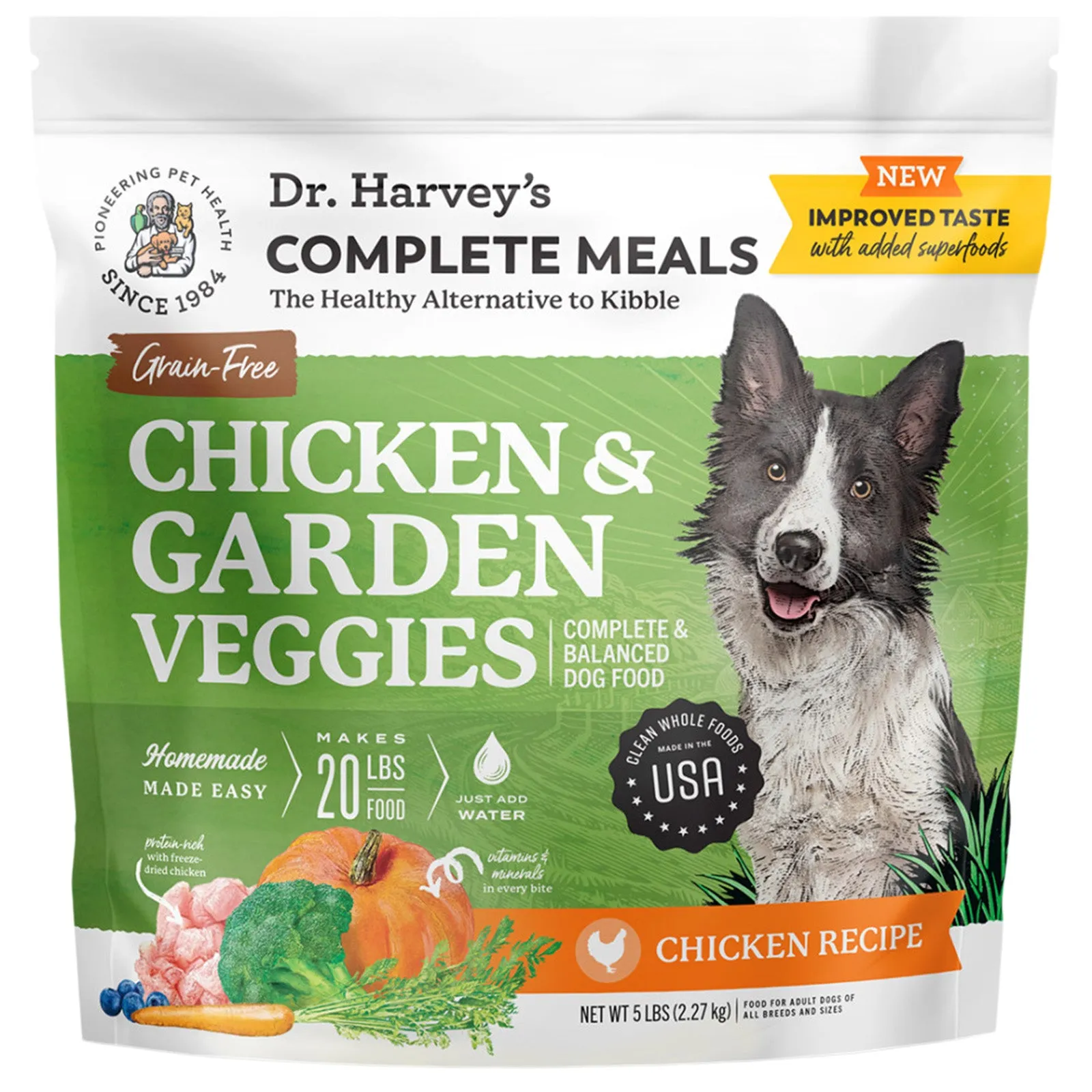 Dr. Harvey's Garden Veggies Grain Free Recipe Dog Food