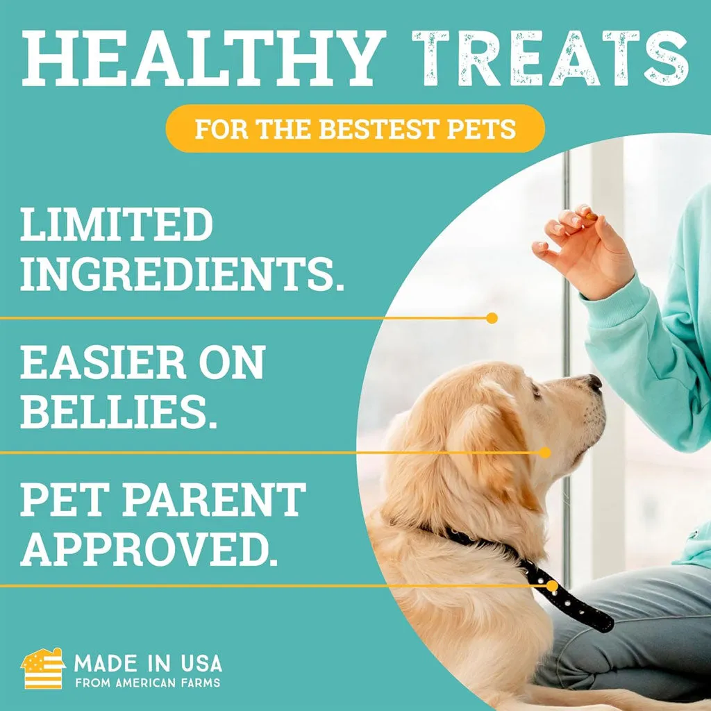 Etta Says! Sit! Training Treats for Dogs Oat & Peanut Flavor, 16-oz