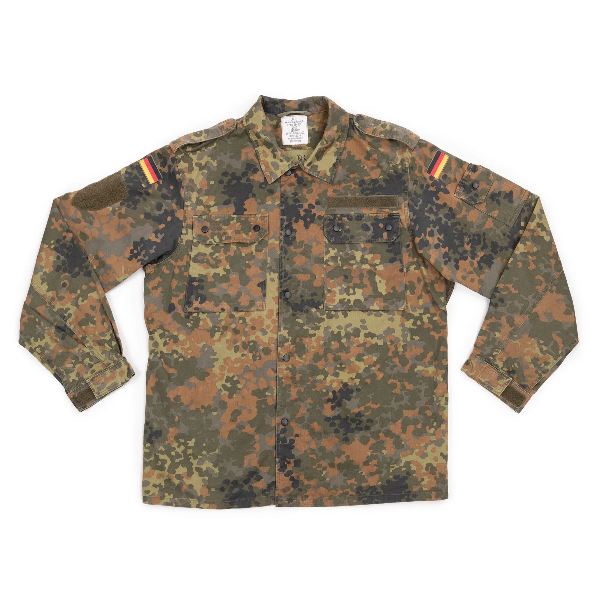 German Bundeswehr Flecktarn Hot Weather Field Shirt