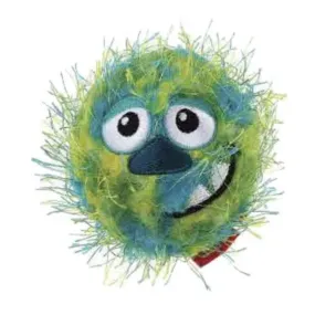 Gigwi Crazy Squeaker Ball Green Medium