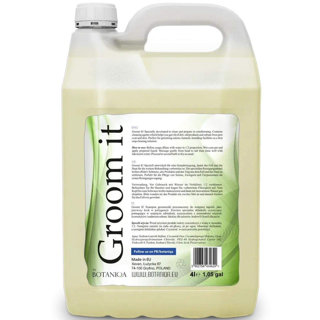 Groom It Gallon by Botaniqa