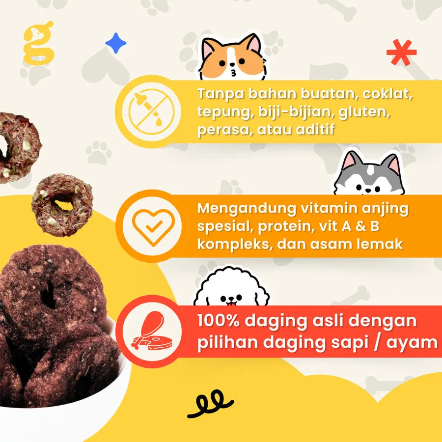 Healthy Dog Donuts Duck Dog Treats