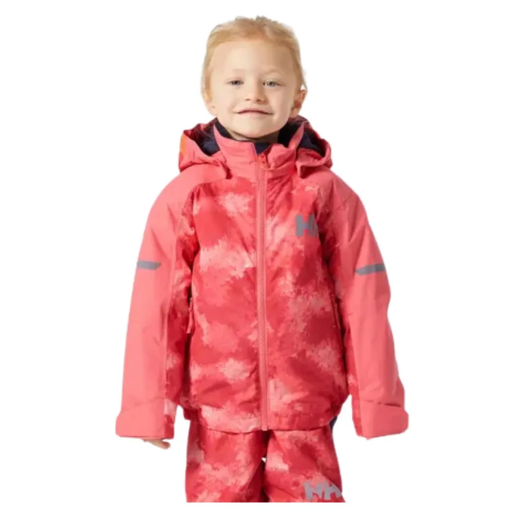 Helly Hansen K Legend Insulated Girls Ski Jacket - Sunset