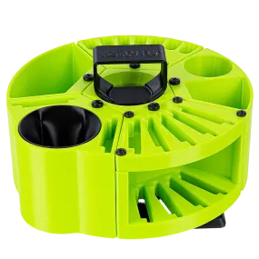 Houndabout Round Tool Caddy Lime Green by Vanity Fur