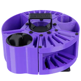 Houndabout Round Tool Caddy Purple by Vanity Fur