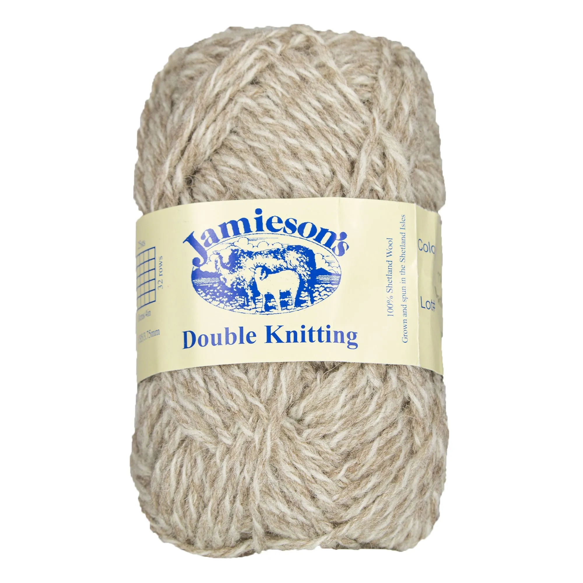 Jamieson's of Shetland Double Knitting Yarn - 114 Mooskit/White