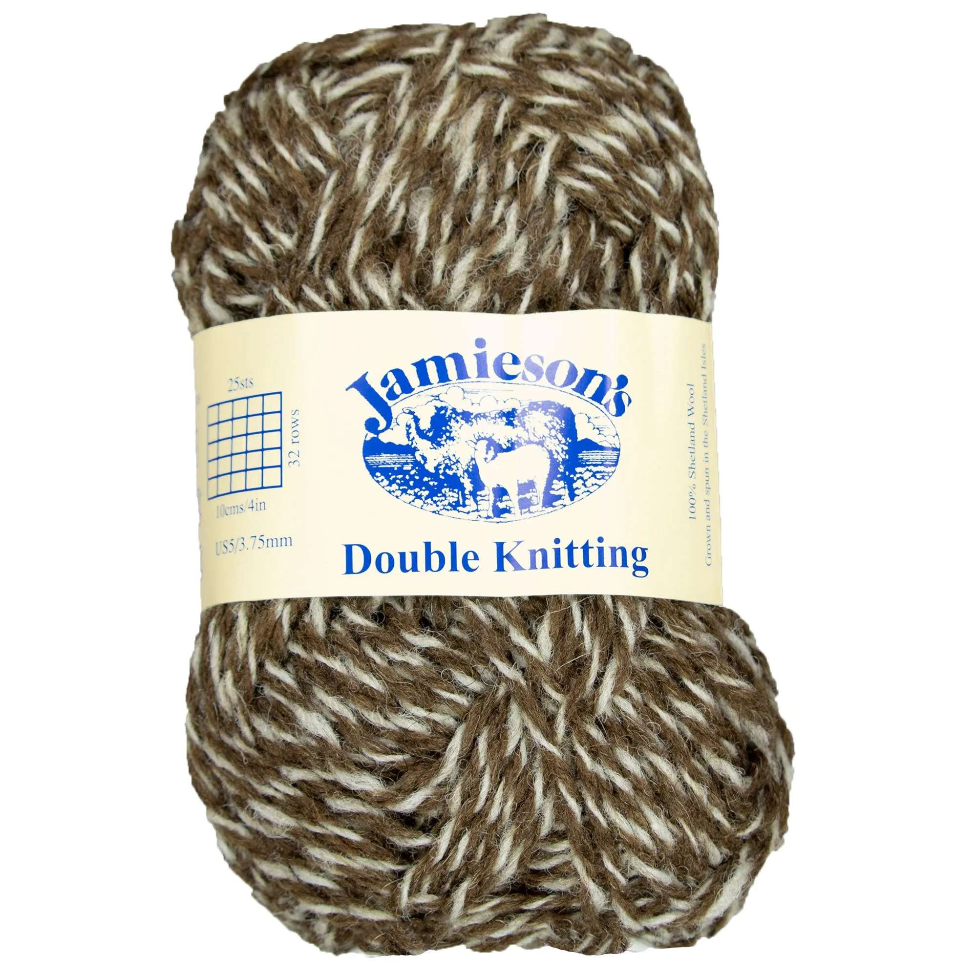 Jamieson's of Shetland Double Knitting Yarn - 116 Moorit/Eesit