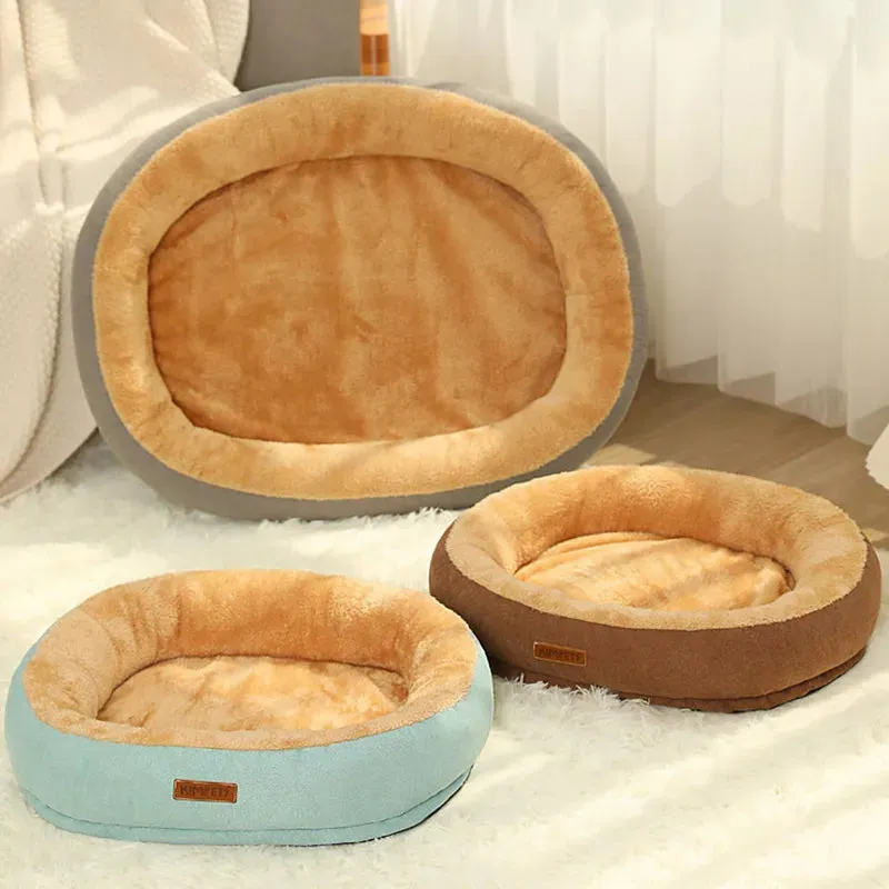 Kimpets Cat Bed Dog Pet Bed Kennel - Non-Slip Winter Warm Small Dog Kennel - Sleeping Removed Washed Soft Puppy Cushion - Cat Supplies