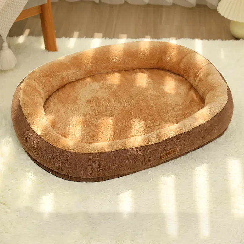 Kimpets Cat Bed Dog Pet Bed Kennel - Non-Slip Winter Warm Small Dog Kennel - Sleeping Removed Washed Soft Puppy Cushion - Cat Supplies