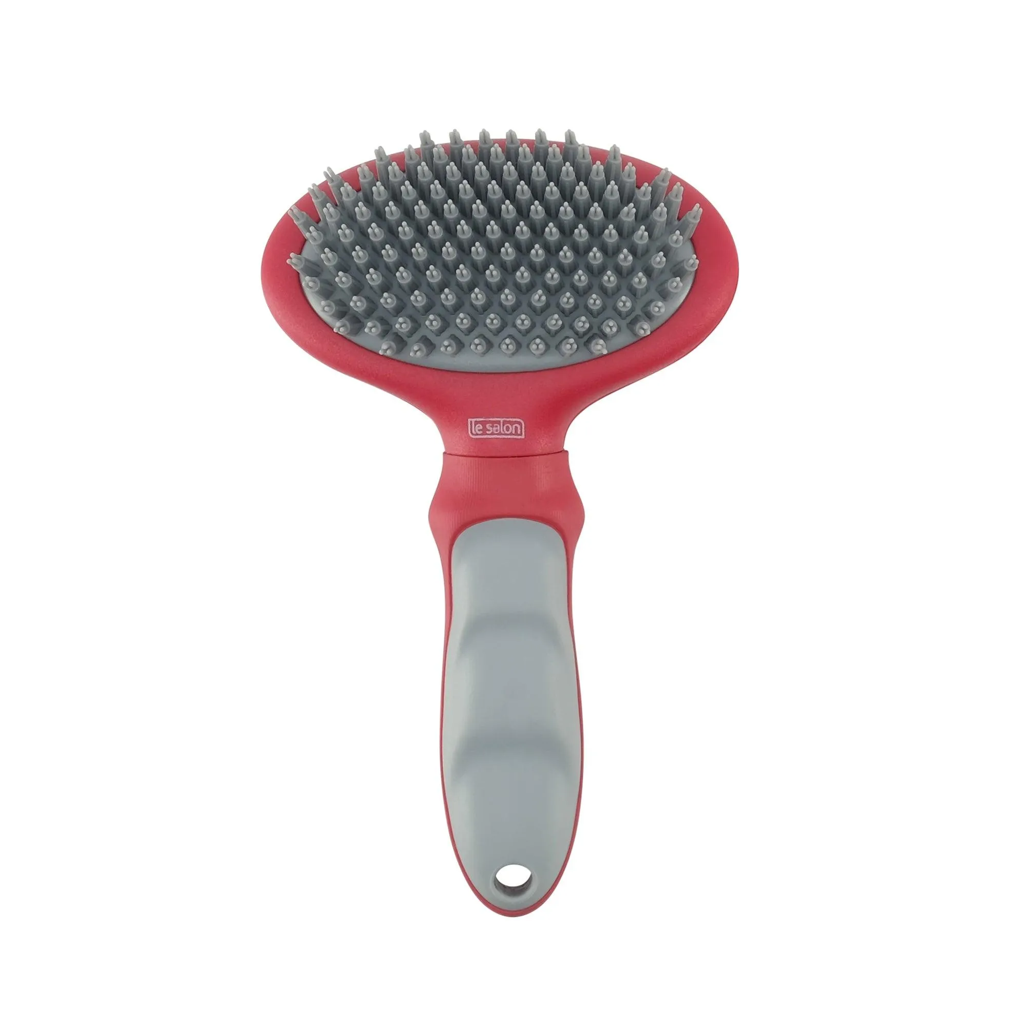 Le Salon Essentials Rubber Slicker Brush For Dogs