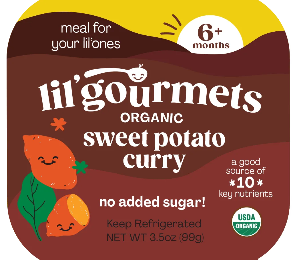 Lil Gourmets - Sweet Potato Curry, 3.5 Oz - Pack of 8