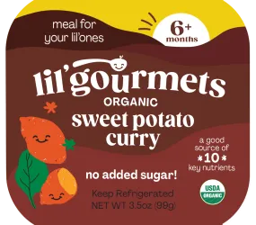 Lil Gourmets - Sweet Potato Curry, 3.5 Oz - Pack of 8