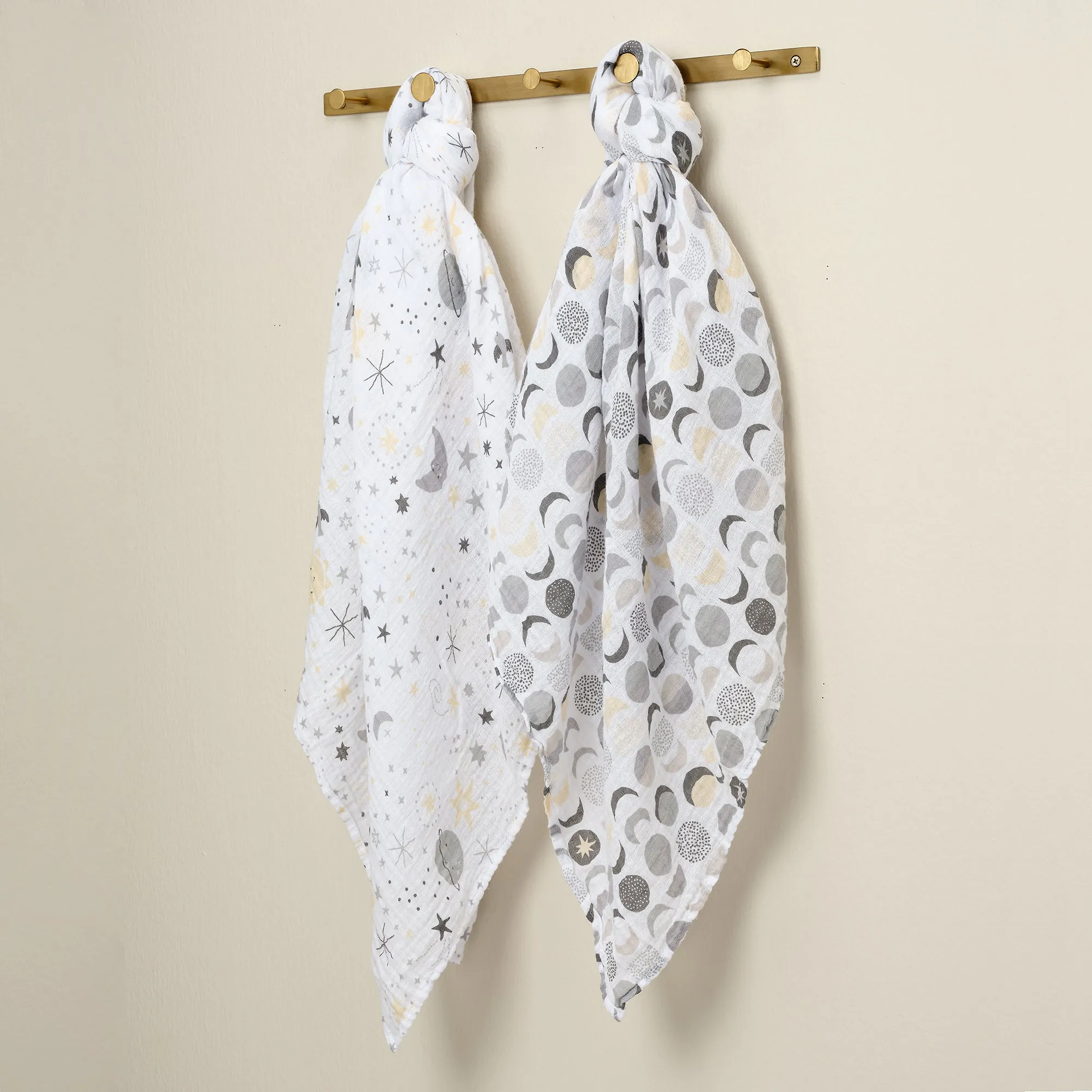 Little Star Cotton Muslin Swaddle Blankets