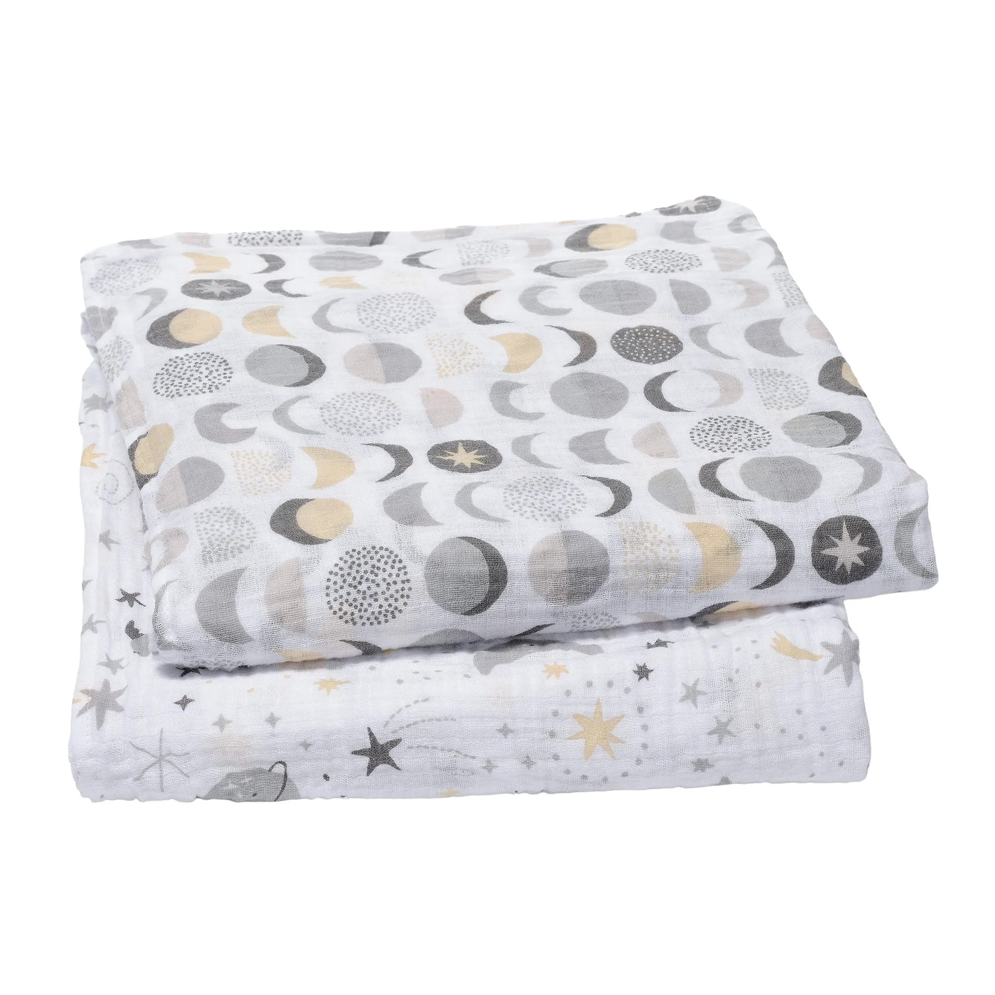 Little Star Cotton Muslin Swaddle Blankets