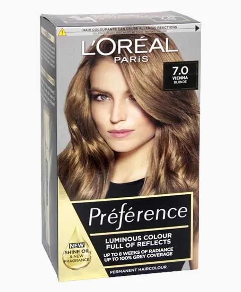 Loreal Paris Preference Luminous Permanent Hair Color Vienna Blonde