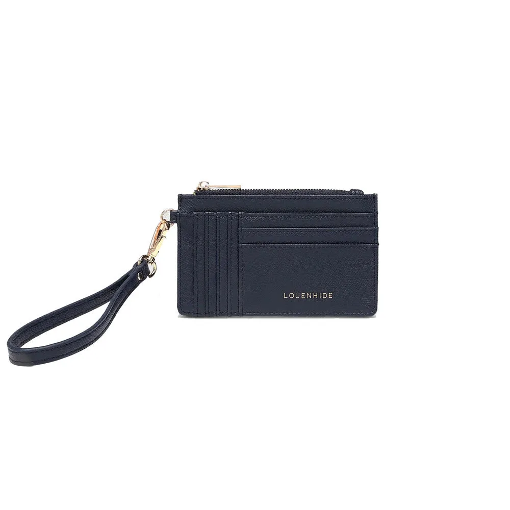 LOUENHIDE TAHLIA CARD HOLDER NAVY