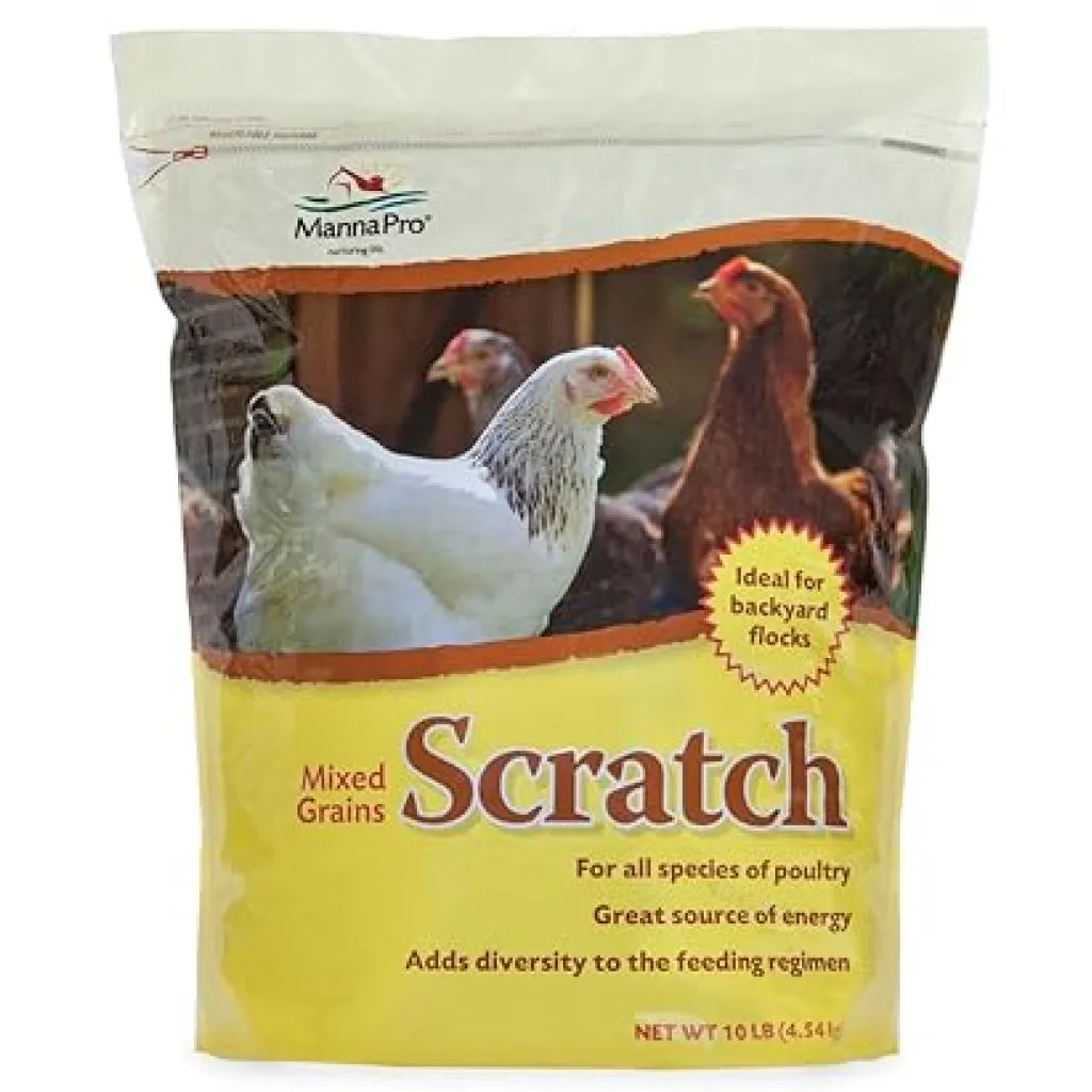 Manna Pro Scratch Mixed Grains for Poultry (10 lb)