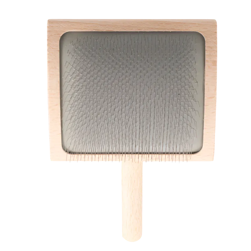 Mark Curved Back Large Slicker Brush by Chris Christensen