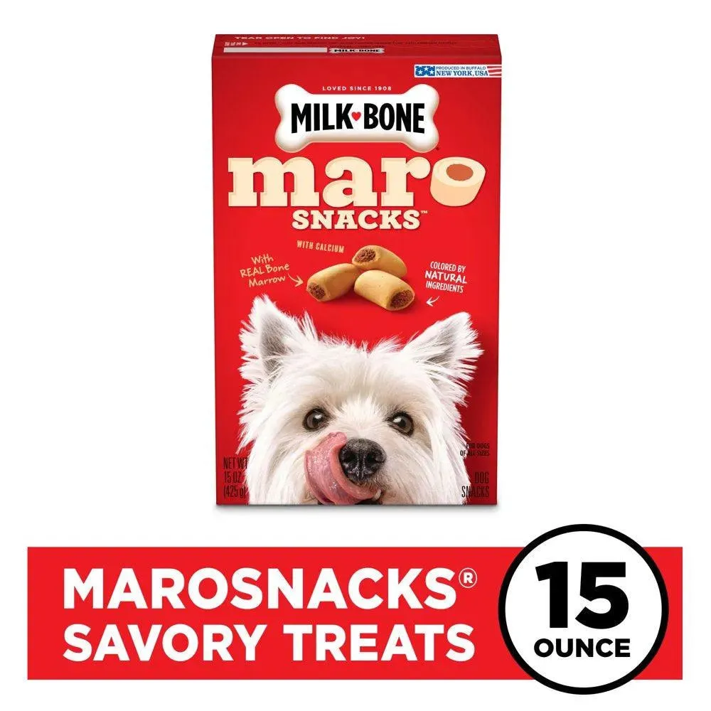 Marosnacks Small Dog Treats Bone Marrow 15 Oz