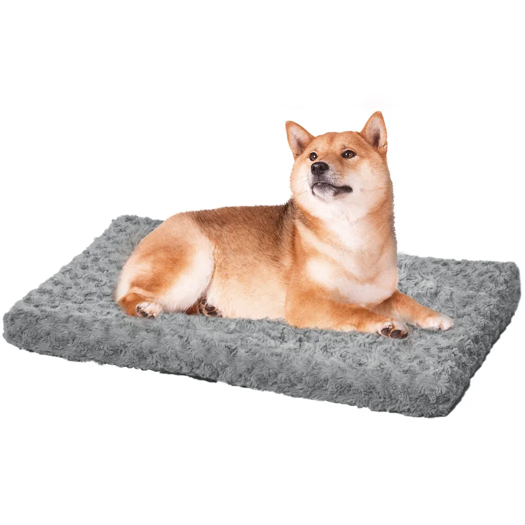 MEDIUM Dog Beds Pet Bedding Soft Warm - Grey