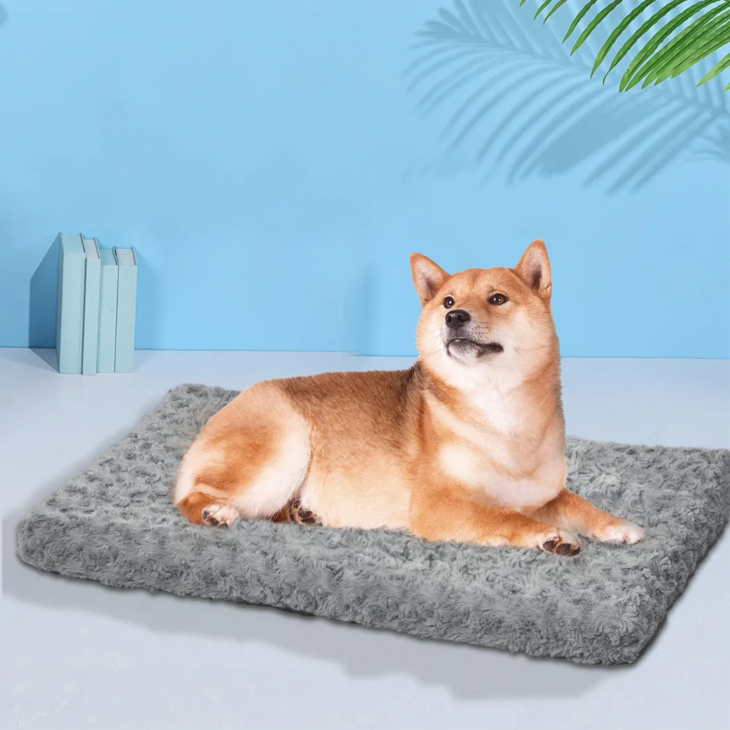 MEDIUM Dog Beds Pet Bedding Soft Warm - Grey